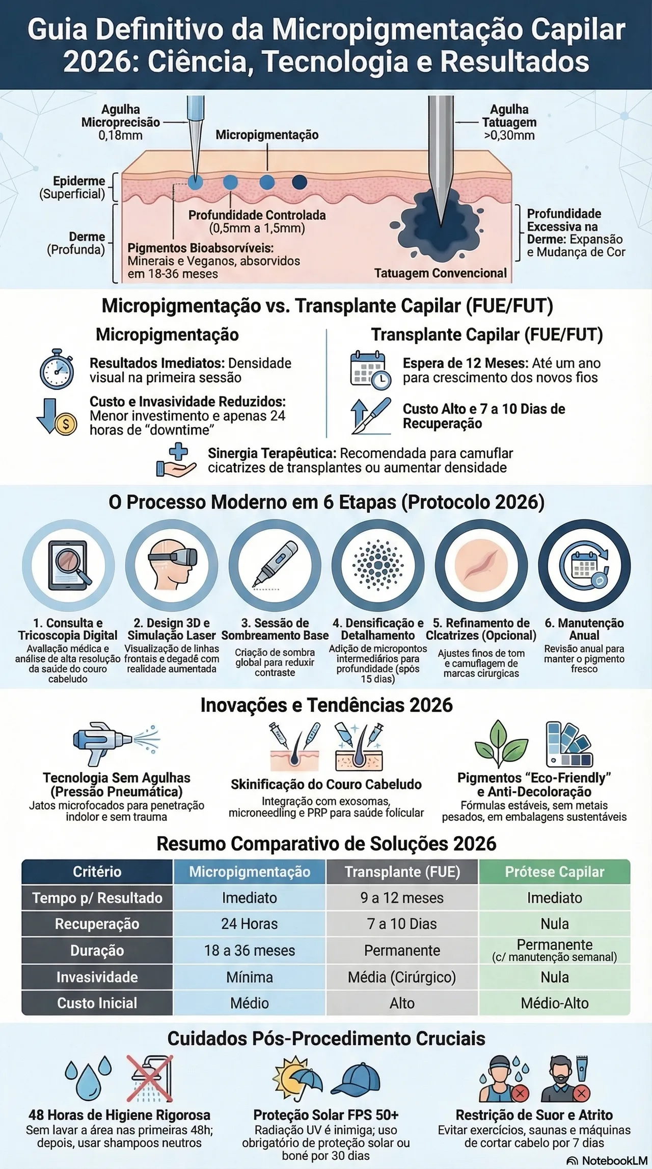 Infográfico completo sobre o processo de SMP